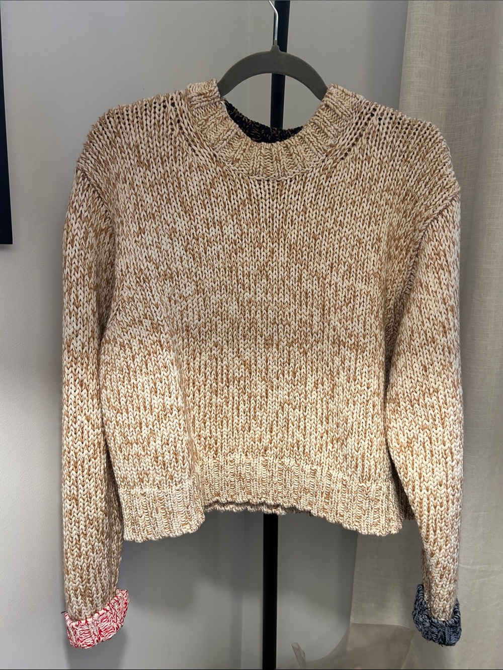 Acne Studios Knit Sweater - Cream Marled